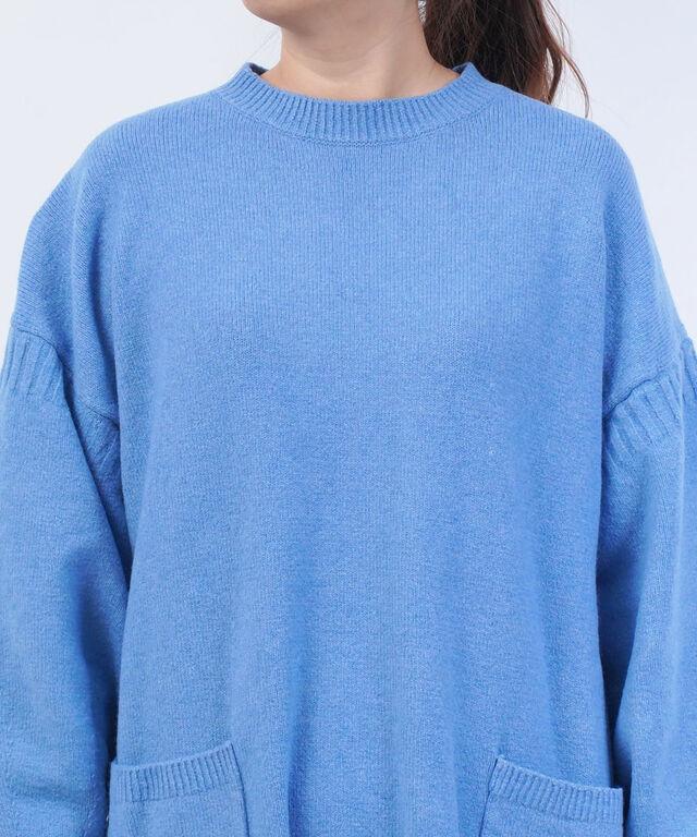 レリル ガンジーワンピース ロング ニットワンピース lelill 12270818