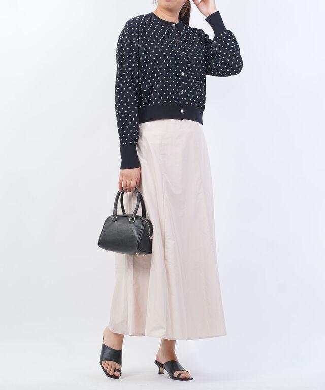 ミズイロインド クルーネックカーディガン mizuiro ind 1-220000 国内