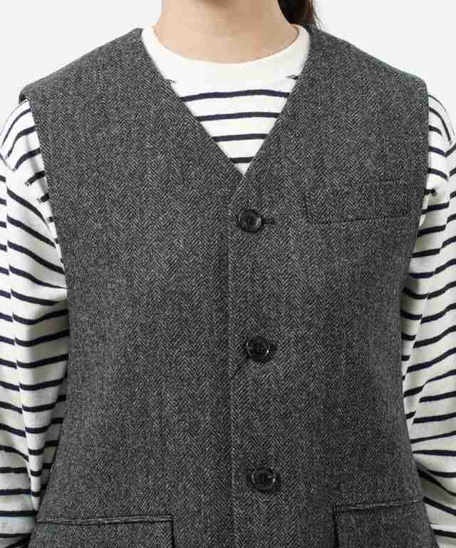 ザ シンゾーン HERRINGBONE GILET ヘリンボーン ジレ THE SHINZONE