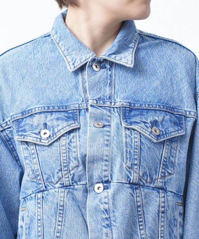 アッパーハイツ デニムジャケット THE REMAKE JACKET upper hights 188904502 国内正規品 2024春夏新作 送料無料の通販は アッパーハイツ デニムジャケット THE REMAKE JACKET upper hights 188904502 国内正規品 2024春夏新作 送料無料の通販は