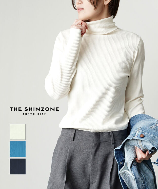 ザ シンゾーン ハイネックリブ HIGHNECK RIB THE SHINZONE 24SMSCU05 国内正規品 220409 送料無料