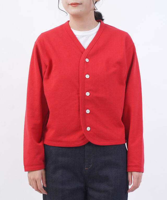 オーチバル・オーシバル コットン Vネックカーディガン ORCIVAL OR