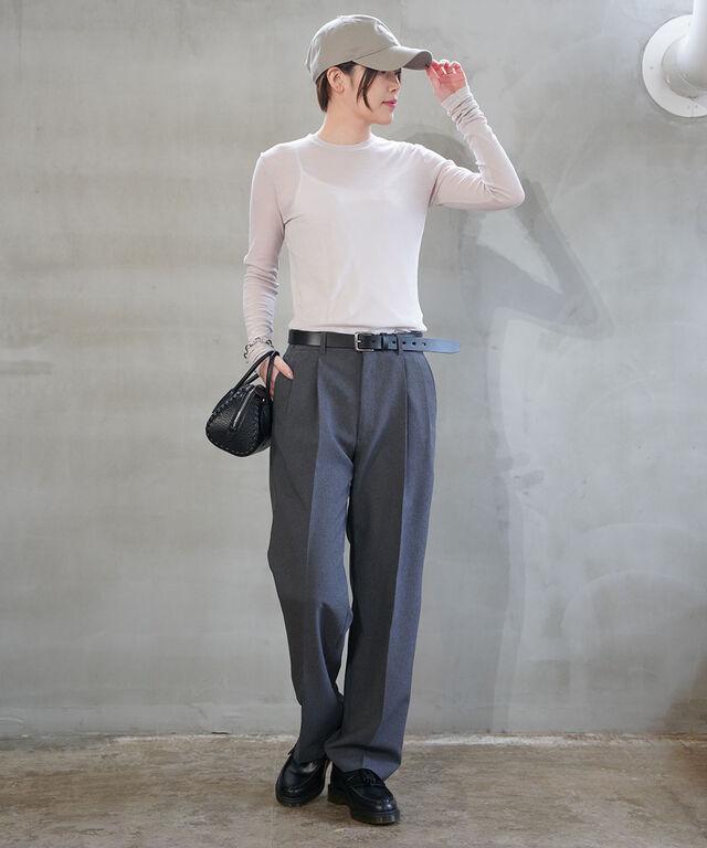 ザ シンゾーン シアーロングT SHEER LONG TEE THE SHINZONE 24SMSCU04 国内正規品 220403 送料無料