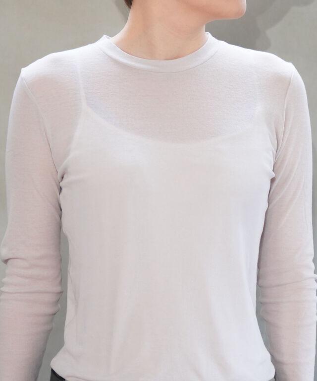 ザ シンゾーン シアーロングT SHEER LONG TEE THE SHINZONE 24SMSCU04 国内正規品 220403 送料無料