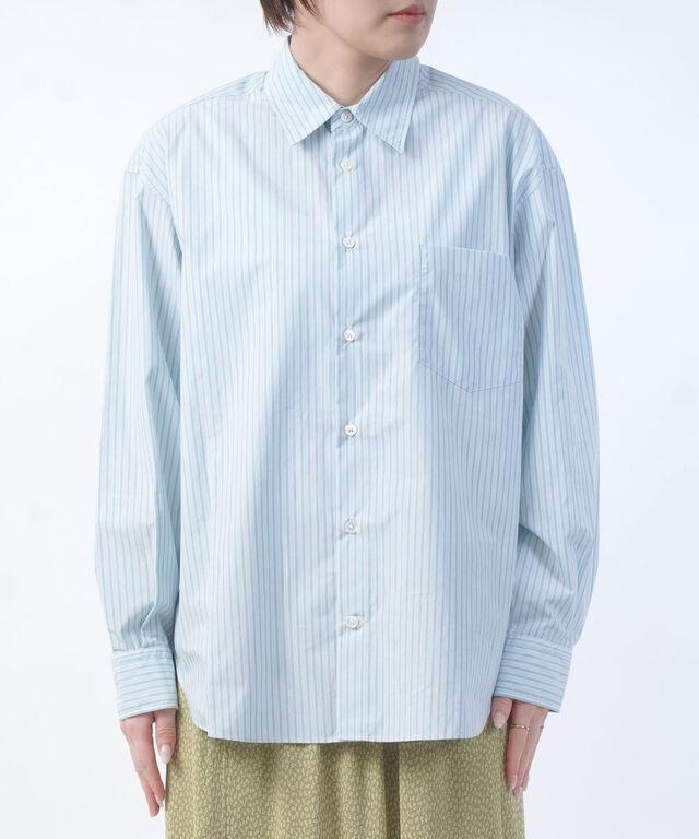 オーチバル・オーシバル レギュラーカラーストライプシャツ ORCIVAL OR