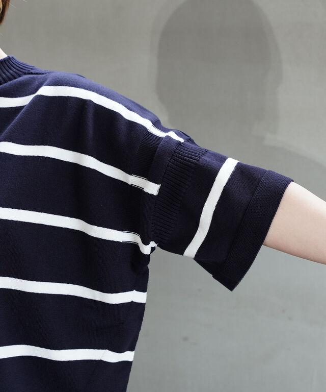 ニコルソン&ニコルソン ボーダー ニットプルオーバー -ST nicholson&nicholson -ST 国内正規品 220403 送料無料