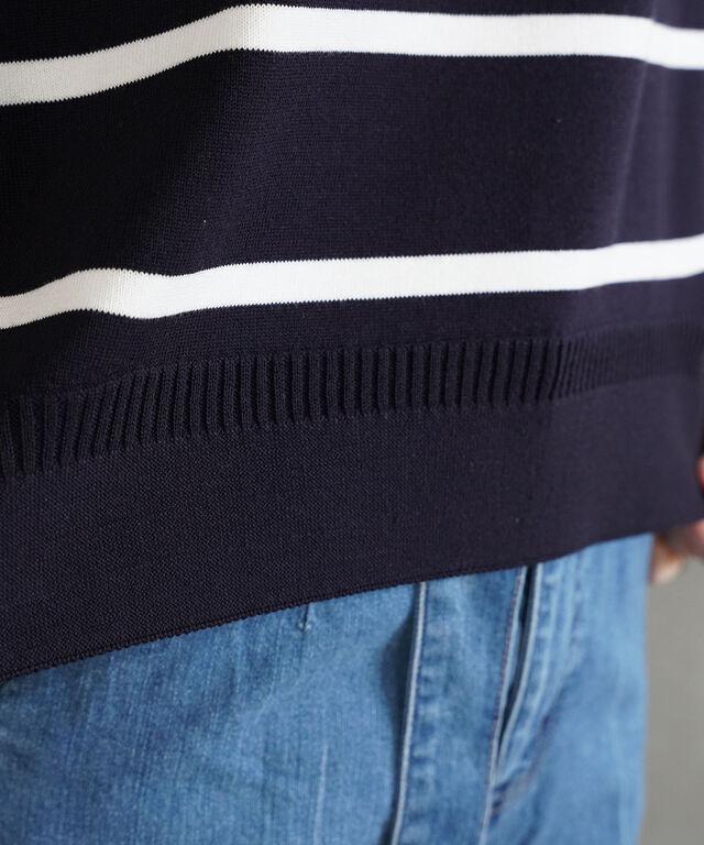 ニコルソン&ニコルソン ボーダー ニットプルオーバー -ST nicholson&nicholson -ST 国内正規品 220403 送料無料