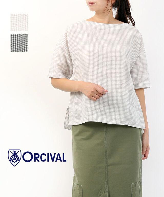 オーチバル・オーシバル リネン ボートネックプルオーバー ORCIVAL OR-B0260LNC 国内正規品 2024春夏新作 送料無料 その他