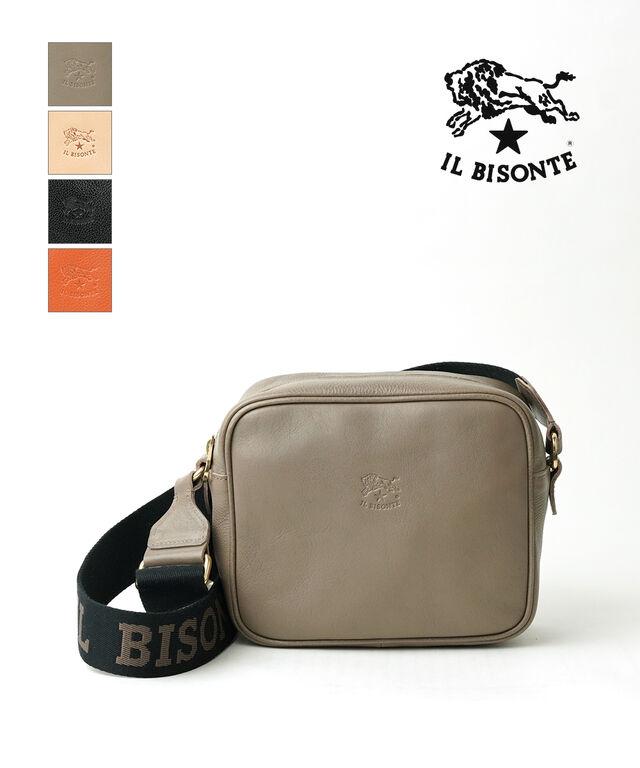 イルビゾンテ レザー クロスボディバッグ IL BISONTE 54222300711 国内正規品 220403 送料無料