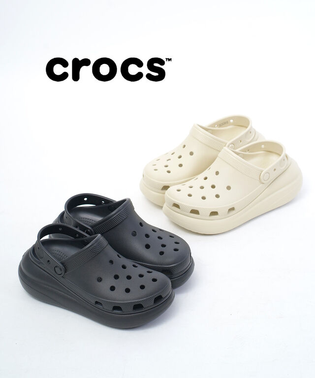 クロックス サンダル CRUSH CLOG crocs 207521 国内正規品 2024春夏新作