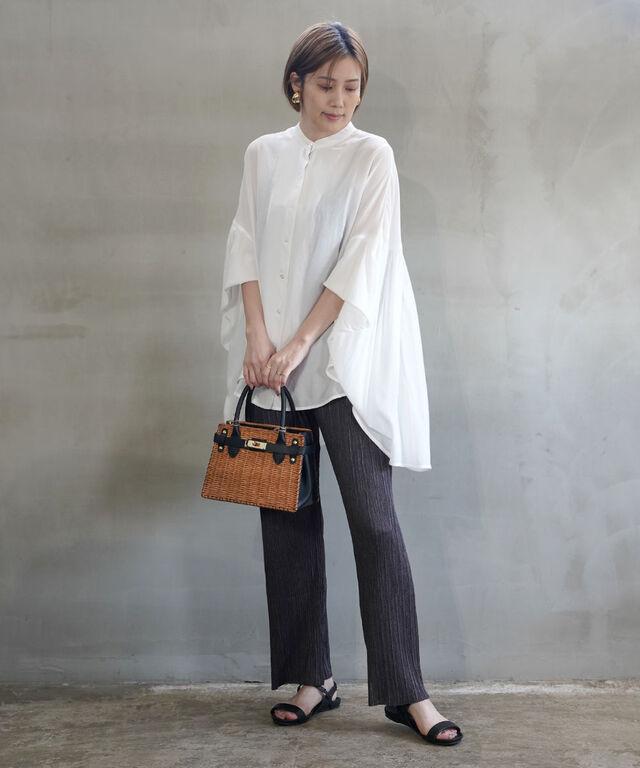 シニヨン カットプリーツパンツ CHIGNON 3643-632KO 国内正規品 220403 送料無料