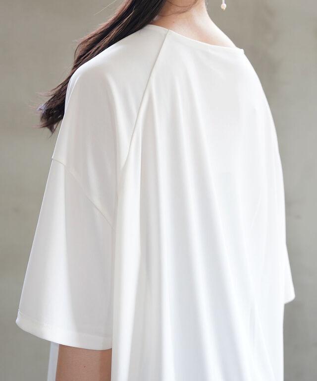 ププラ ONYスムース ロングドルマンカットソー PUPULA 144219 国内正規