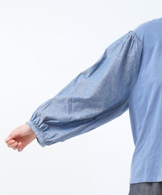 ダリア リメイクT インディゴパフスリーブ dahl'ia HD-125 国内正規品