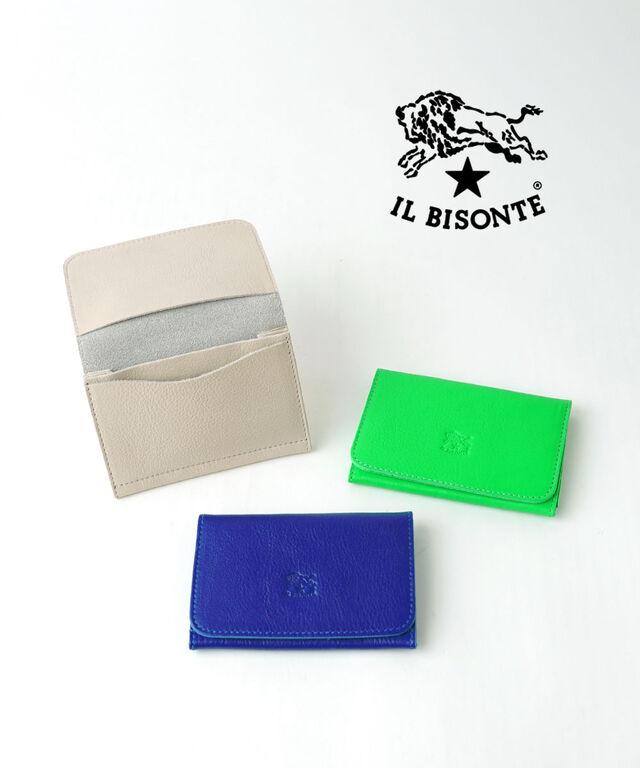 イルビゾンテ カードケース 名刺入れ IL BISONTE 54242309460 国内正規品 220409 送料無料