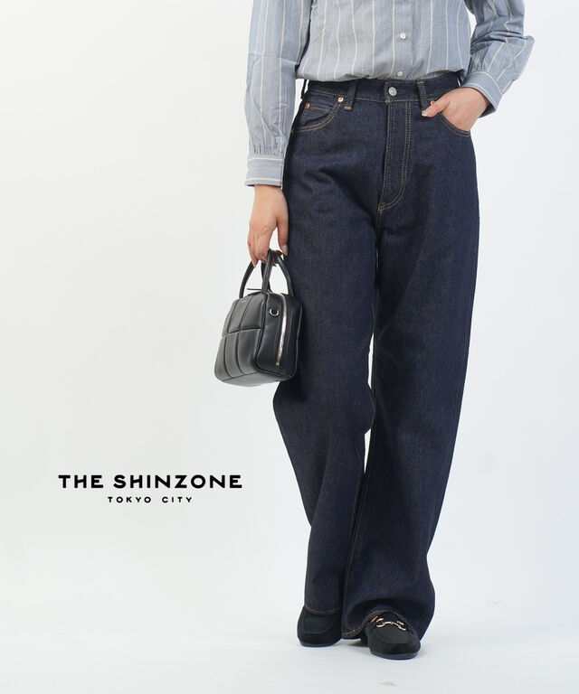 ザ シンゾーン マリリンデニム MARILYN DENIM NAVY THE SHINZONE 24AMSPA02 国内正規品 2024秋冬新作 送料無料