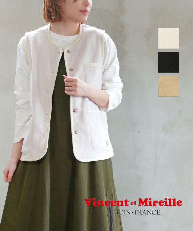 ヴァンソン エ ミレイユ FLEECE VEST VINCENT ET MIREILLE VM242FL00230 国内正規品 220409 送料無料