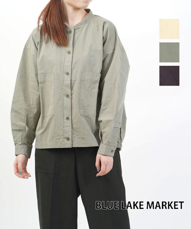 ブルーレイクマーケット バックゴムギャザーシャツ BLUE LAKE MARKET B-490013 国内正規品 2024秋冬新作 送料無料の通販は