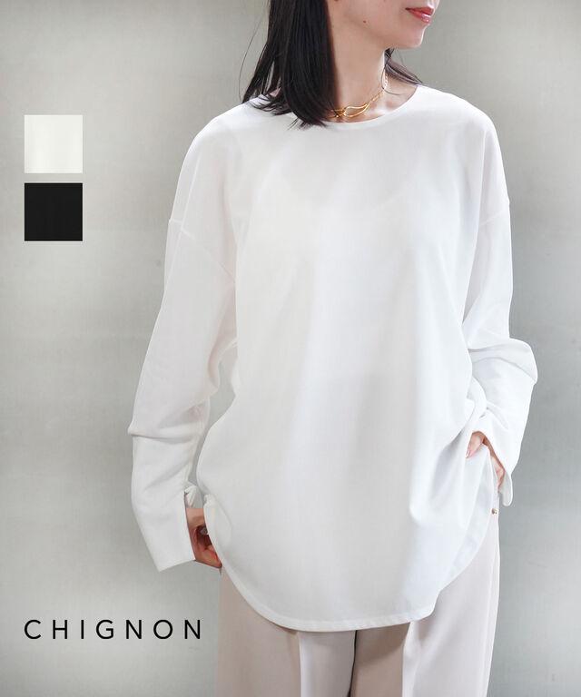 シニヨン カットジョーゼットルーズブラウス CHIGNON 8246-567KK 国内正規品 2025春夏新作 送料無料