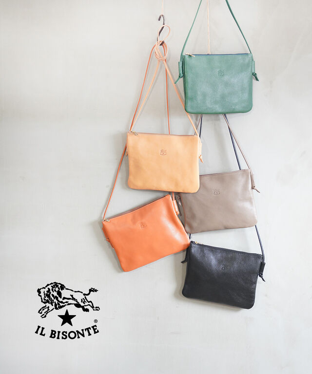 イルビゾンテ クロスボディバッグ ショルダーバッグ IL BISONTE 54252300311 国内正規品 2025春夏新作 送料無料