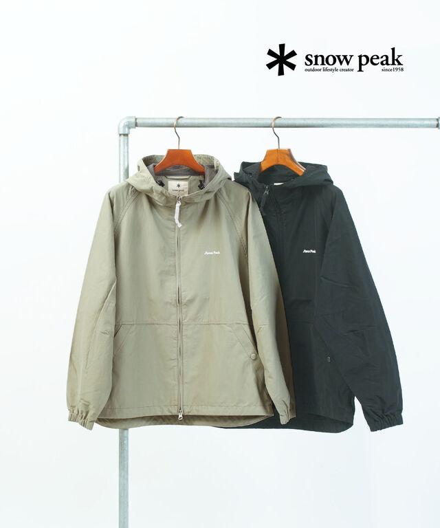 スノーピーク Light Mountain Cloth Zip Up Parka Snow Peak JK-25SU1050 国内正規品 2025春夏新作 送料無料