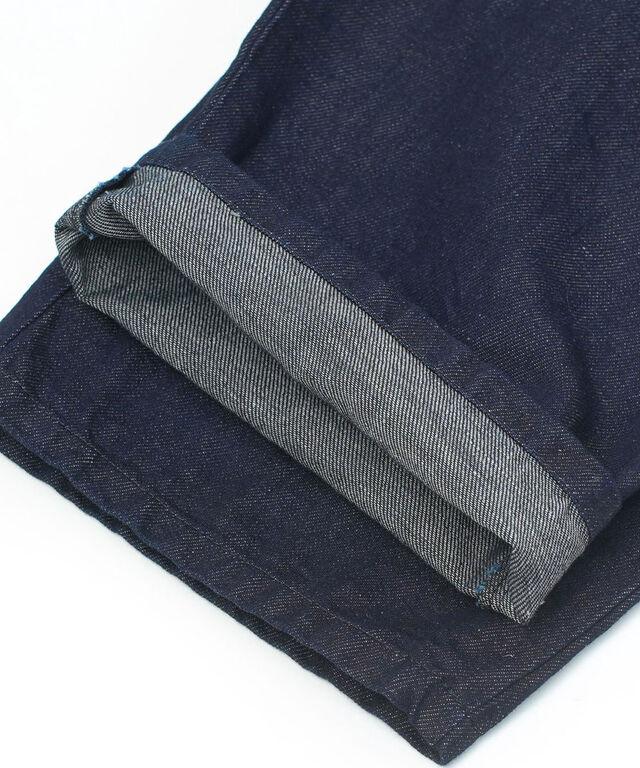 トラヴァイユマニュアル コットンリネンデニムユニティパンツ TRAVAIL