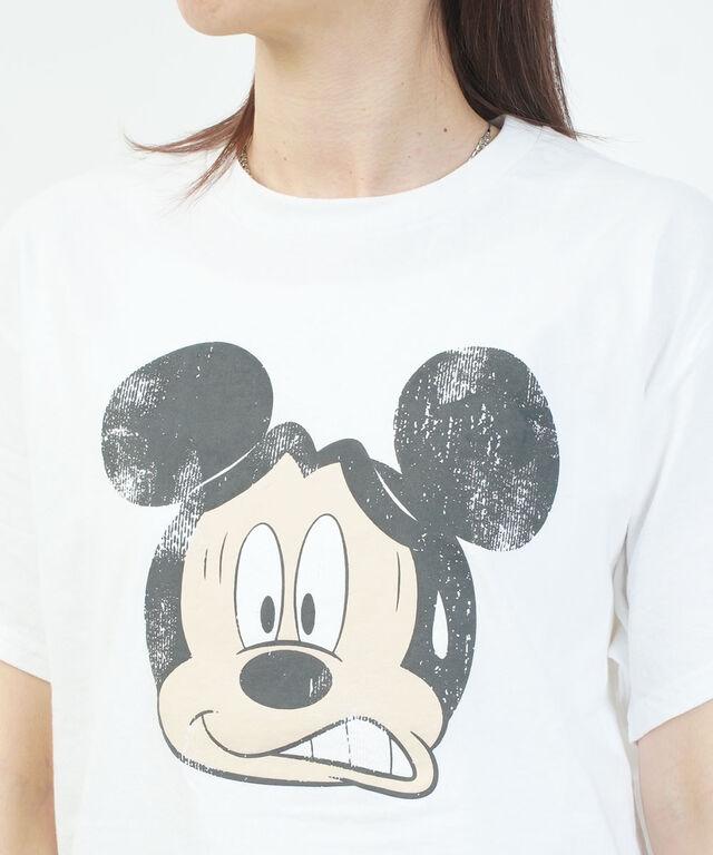 グッドウェア ミッキーヴィンテージフォームプリントT GOODWEAR GDW