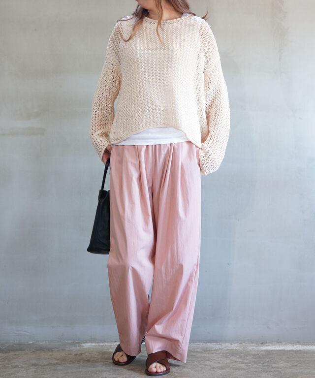 ローガン ニッティング ミルズ メッシュニットプルオーバー LOGAN knitting mills LG-25SS09 国内正規品 220503 送料無料