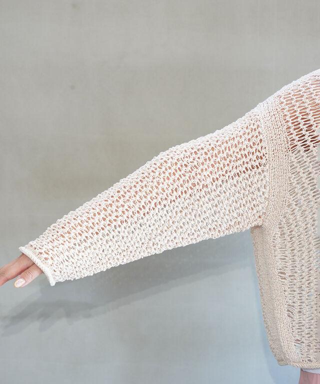 ローガン ニッティング ミルズ メッシュニットプルオーバー LOGAN knitting mills LG-25SS09 国内正規品 220503 送料無料