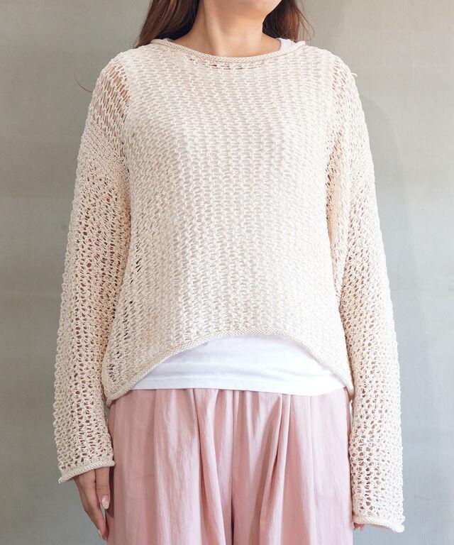 ローガン ニッティング ミルズ メッシュニットプルオーバー LOGAN knitting mills LG-25SS09 国内正規品 220503 送料無料