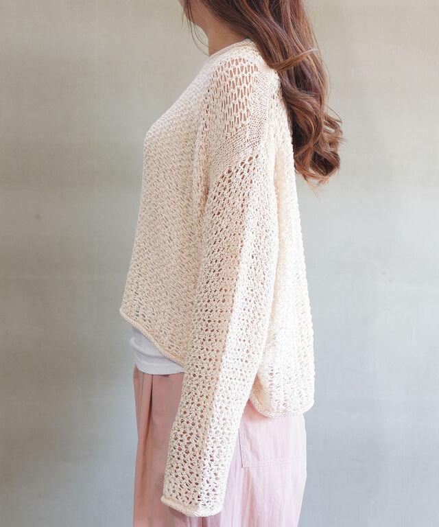 ローガン ニッティング ミルズ メッシュニットプルオーバー LOGAN knitting mills LG-25SS09 国内正規品 220503 送料無料