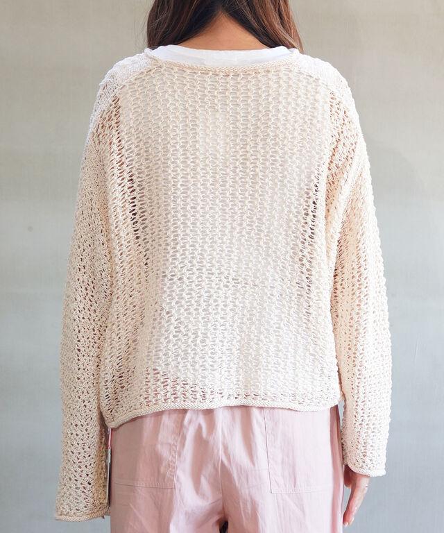 ローガン ニッティング ミルズ メッシュニットプルオーバー LOGAN knitting mills LG-25SS09 国内正規品 220503 送料無料