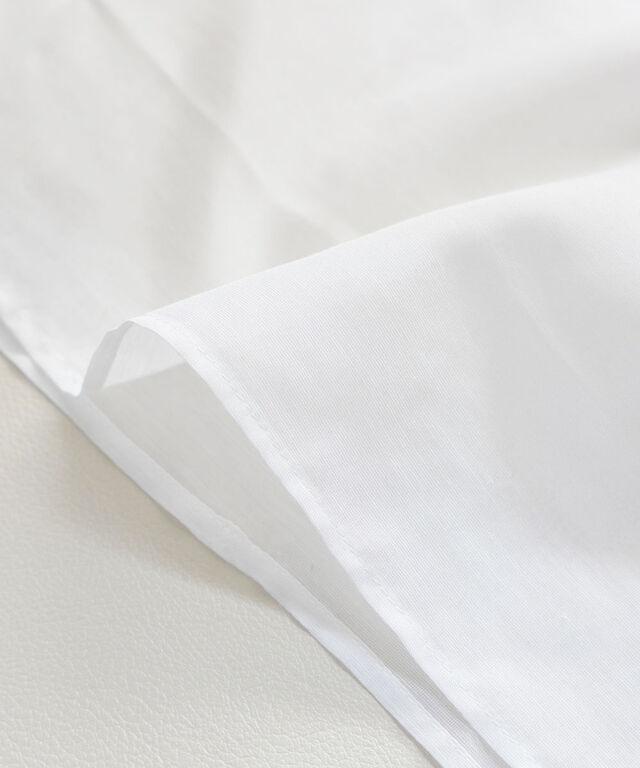 ププラ プレミアムリネン×ローン 切り替え タンクトップ ノースリーブ