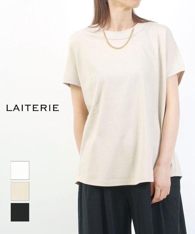 レイトリー フレール天竺フレンチスリーブカットソー LAITERIE LC25210 国内正規品 2025春夏新作 送料無料
