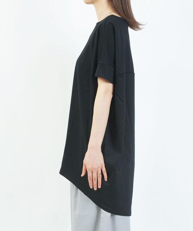 ミズイロインド ボートネックコクーンプルオーバー mizuiro ind 2