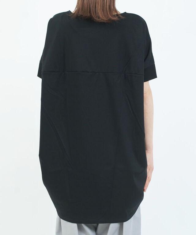 ミズイロインド ボートネックコクーンプルオーバー mizuiro ind 2