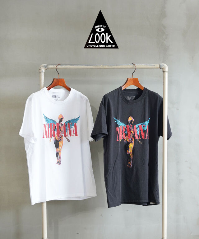 スリフティールック nirvana メンズ THRIFTY LOOK TL23S044 国内正規品 2025春夏新作 メール便可能商品[M便 5/5]