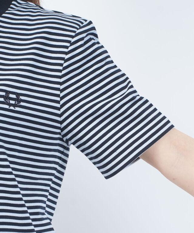 フレッドペリー Fine Stripe T-Shirt FRED PERRY M6581 国内正規品 220503 送料無料