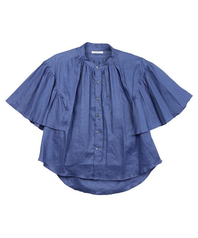 マノン ファンスリーブ リネンアミカルシャツ MANON MNN-SH-290 国内