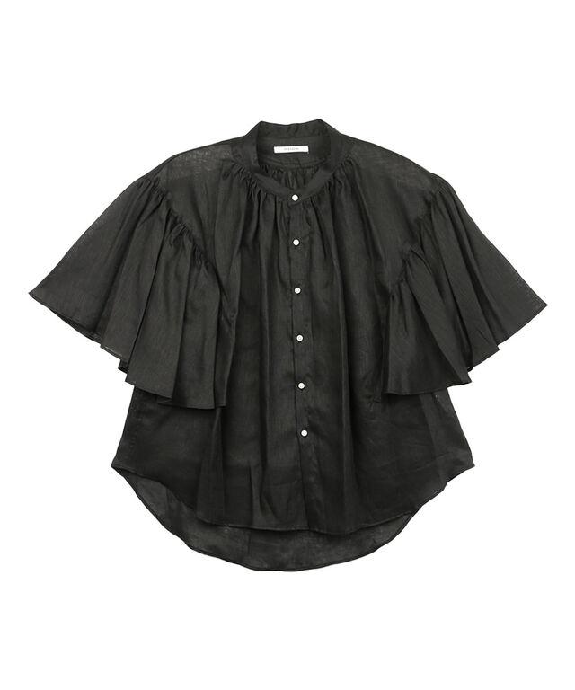 マノン ファンスリーブ リネンアミカルシャツ MANON MNN-SH-290 国内