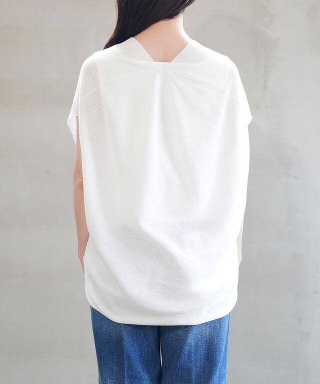 ユイティーム Vネックニット huitieme nid 523726 国内正規品 2025春夏