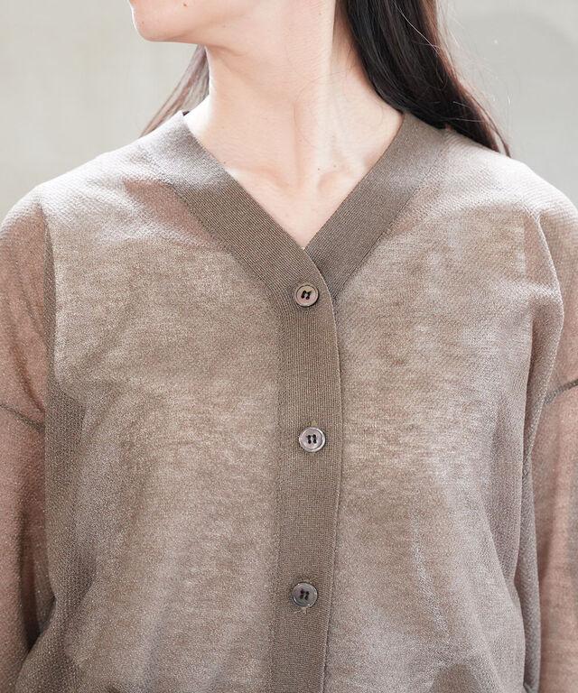 シニヨン シアー鹿の子カーディガン CHIGNON 9853-385JR 国内正規品