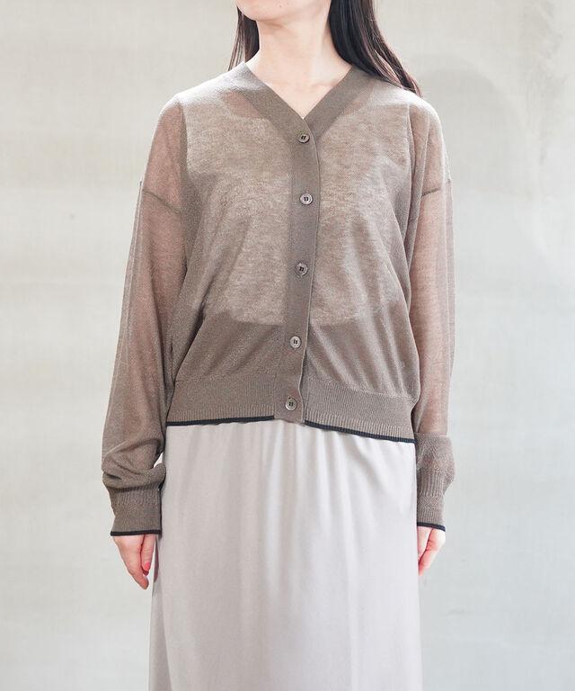 シニヨン シアー鹿の子カーディガン CHIGNON 9853-385JR 国内正規品