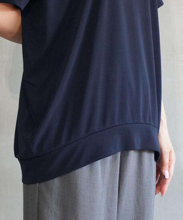 ププラ ヤギポリスムース ドルマン ワイドプルオーバー PUPULA 157215 国内正規品 2025春夏新作 送料無料