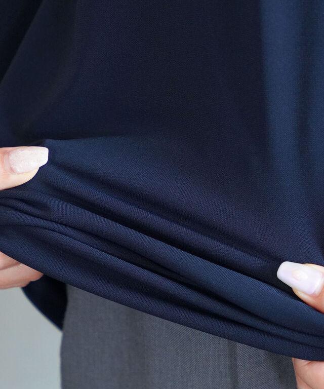 ププラ ヤギポリスムース ドルマン ワイドプルオーバー PUPULA 157215 国内正規品 2025春夏新作 送料無料