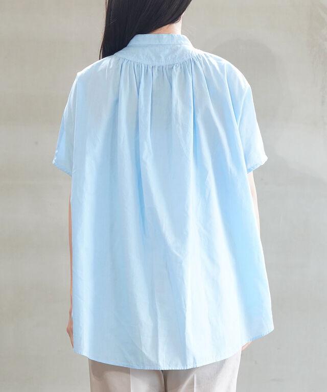 マノン オーバーダイフレンチスリーブビッグアミカルシャツ MANON MNN