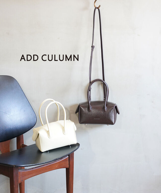 アドカラム LOP BOSTON S WRINKLE ADD CULUMN A25W02B442 国内正規品 2025秋冬新作 送料無料