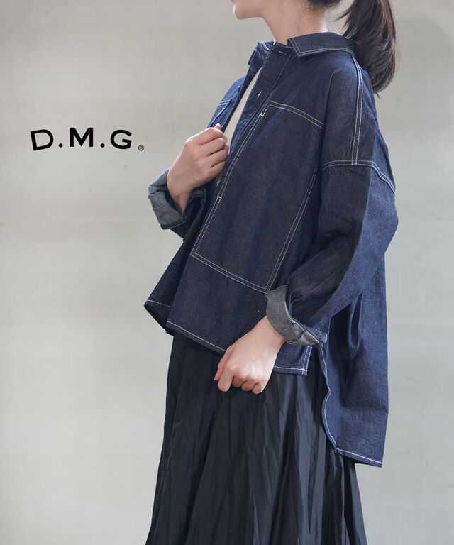 ドミンゴ プリズナーデニム シャツジャケット D.M.G 18-631E 国内正規品 2025秋冬新作 送料無料
