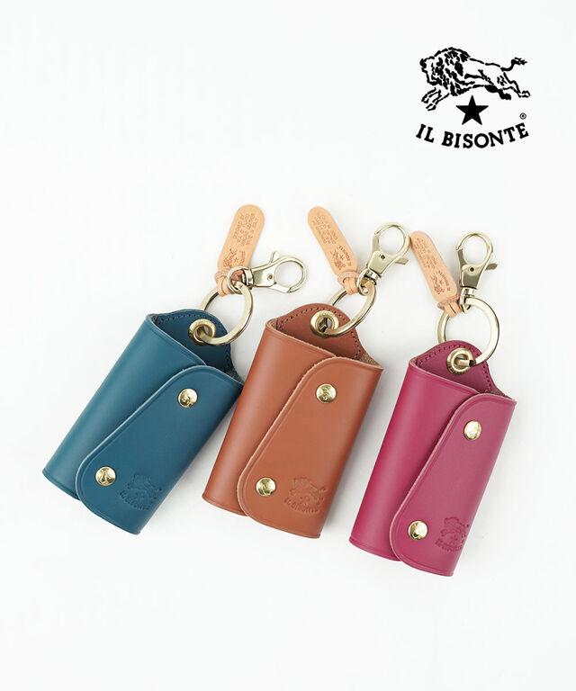 イルビゾンテ キーケース IL BISONTE 54252309850 国内正規品 2025秋冬新作 メール便可能商品[M便 3/5]