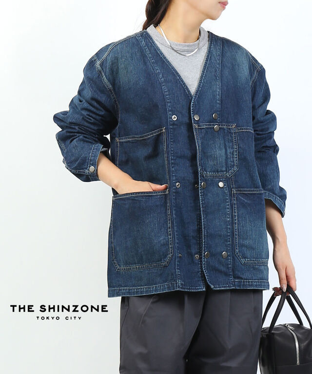 ザ シンゾーン NO COLLAR COVERALL THE SHINZONE 25AMSJK01 国内正規品 2025秋冬新作 送料無料