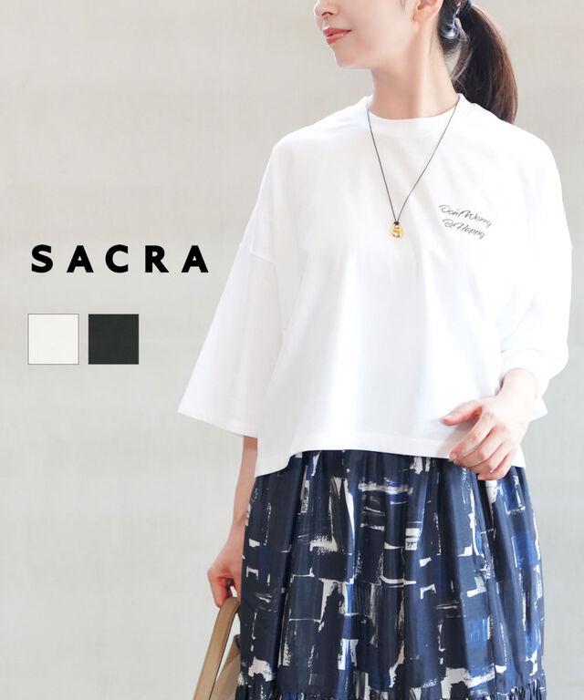 サクラ EX.FINE FLEECE CROPPED LOGO TOP SACRA 125554091 国内正規品 2025秋冬新作 送料無料